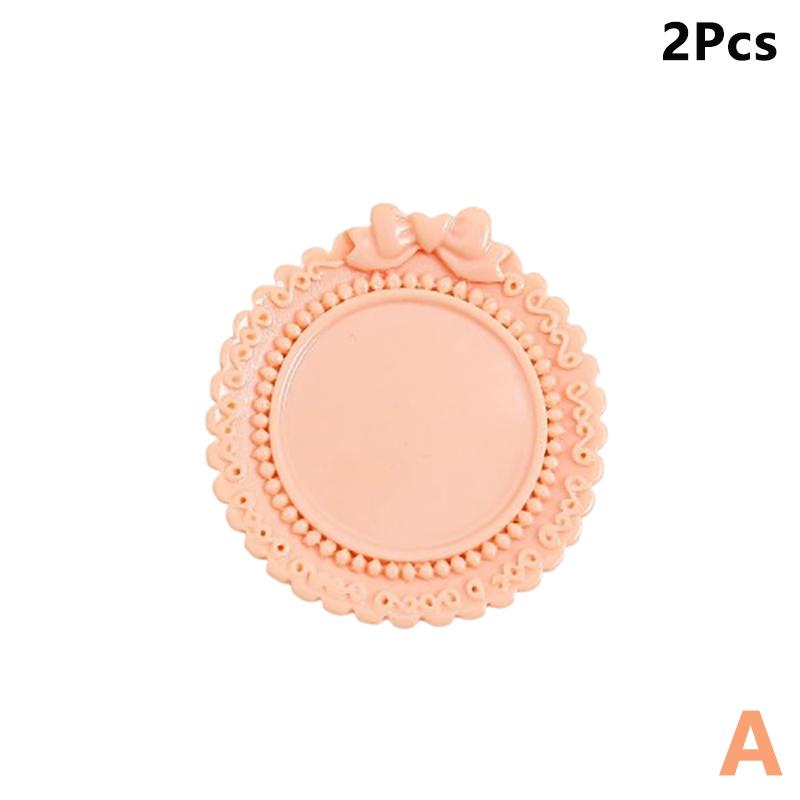 

2 шт. Милая смоляная палитра для красок Палитра для нейл-арта Подставка для демонстрации нейл-арта Мини Портативные Тональные Инструменты для ногтей Художественные принадлежности Декоративные