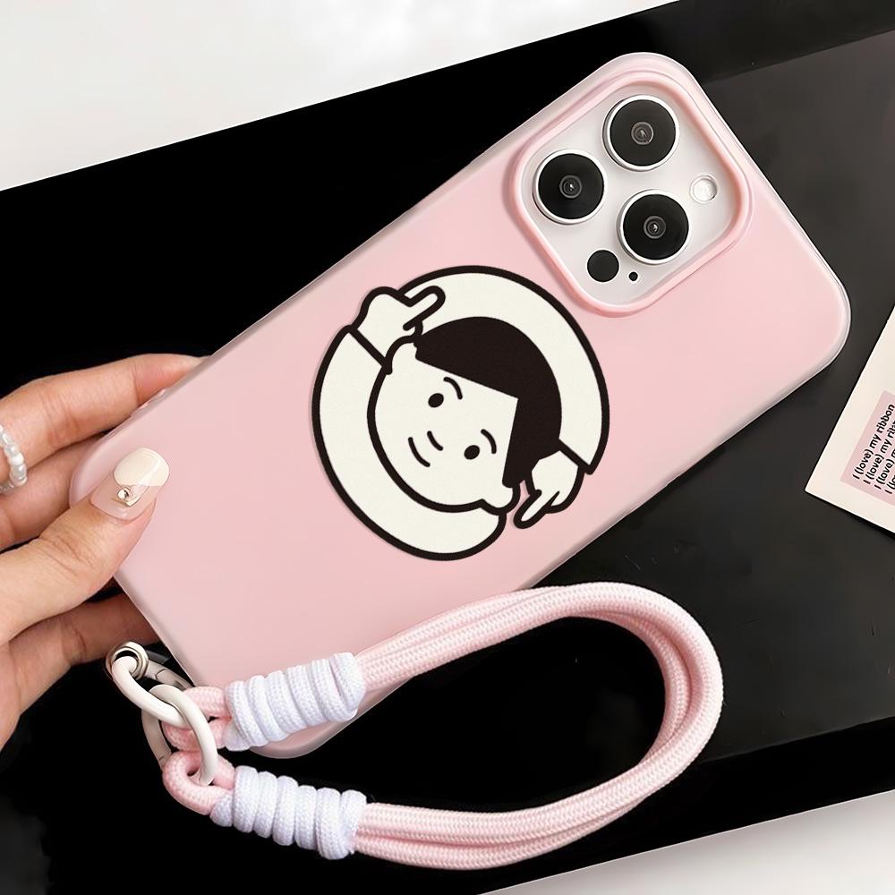 Bemalte Handyhülle für iPhone 15 11 13 14 für 15 16 Pro Max 12 13 16 Pro Niedlich Fasion Lustig Lanyard Handyhülle Neueste Top-Selling-Empfehlungen