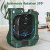 USB Ports Rechargeable Camping Fan Adjustable Oscillating Fan Battery Operated Fan  Outdoor Travel