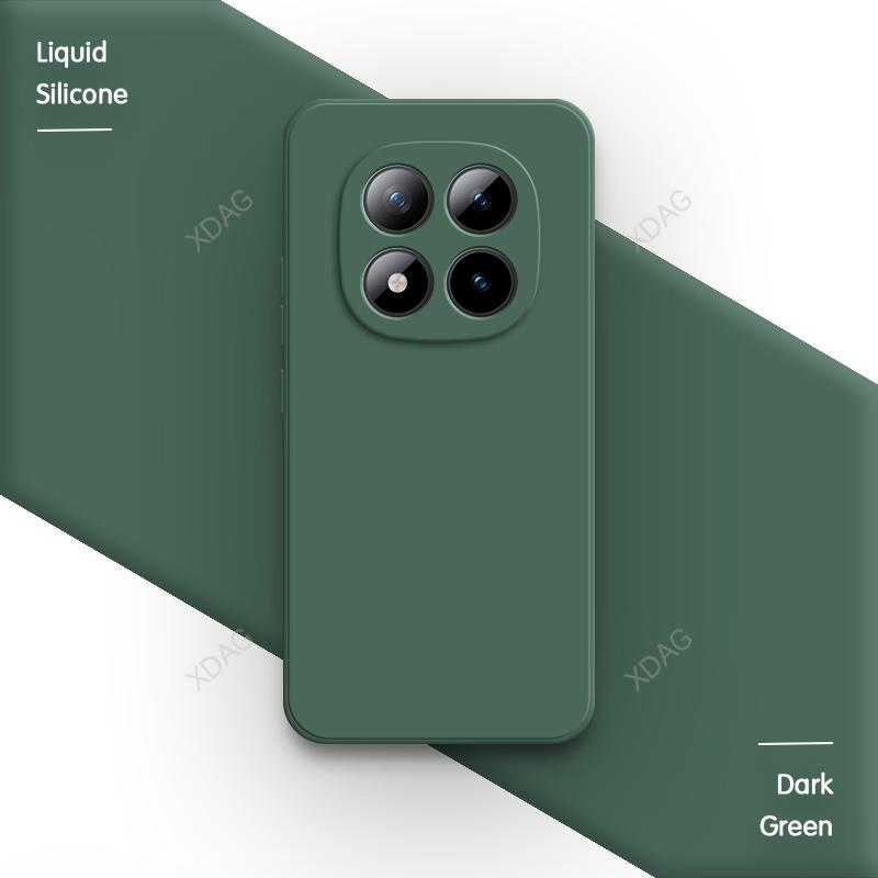 Funda Original para Teléfono para Xiaomi Redmi Note 15 Pro Plus Pro+ Note15 15Pro 5G Silicona Líquida Suave Simple Cubierta Trasera Funda Carcasas