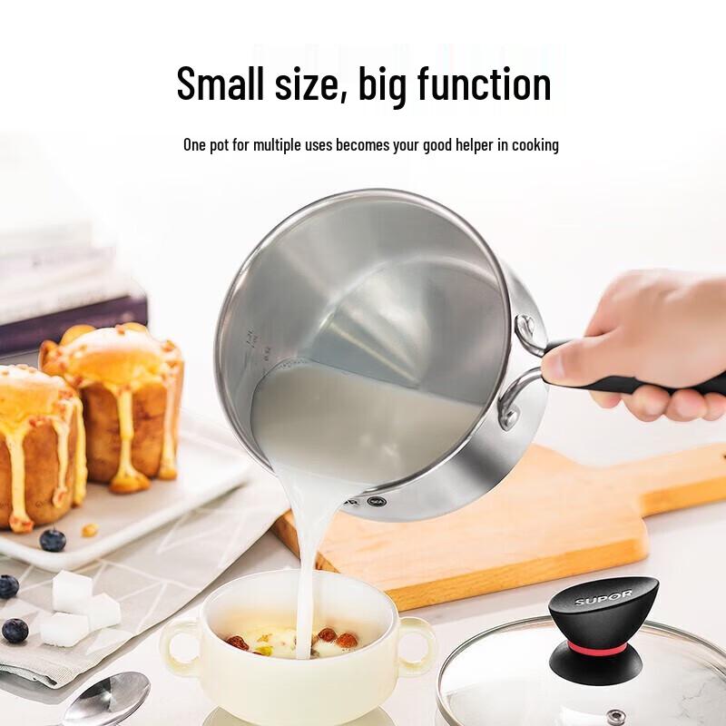 Supor 316L Stainless Steel Baby Food Milk Pot