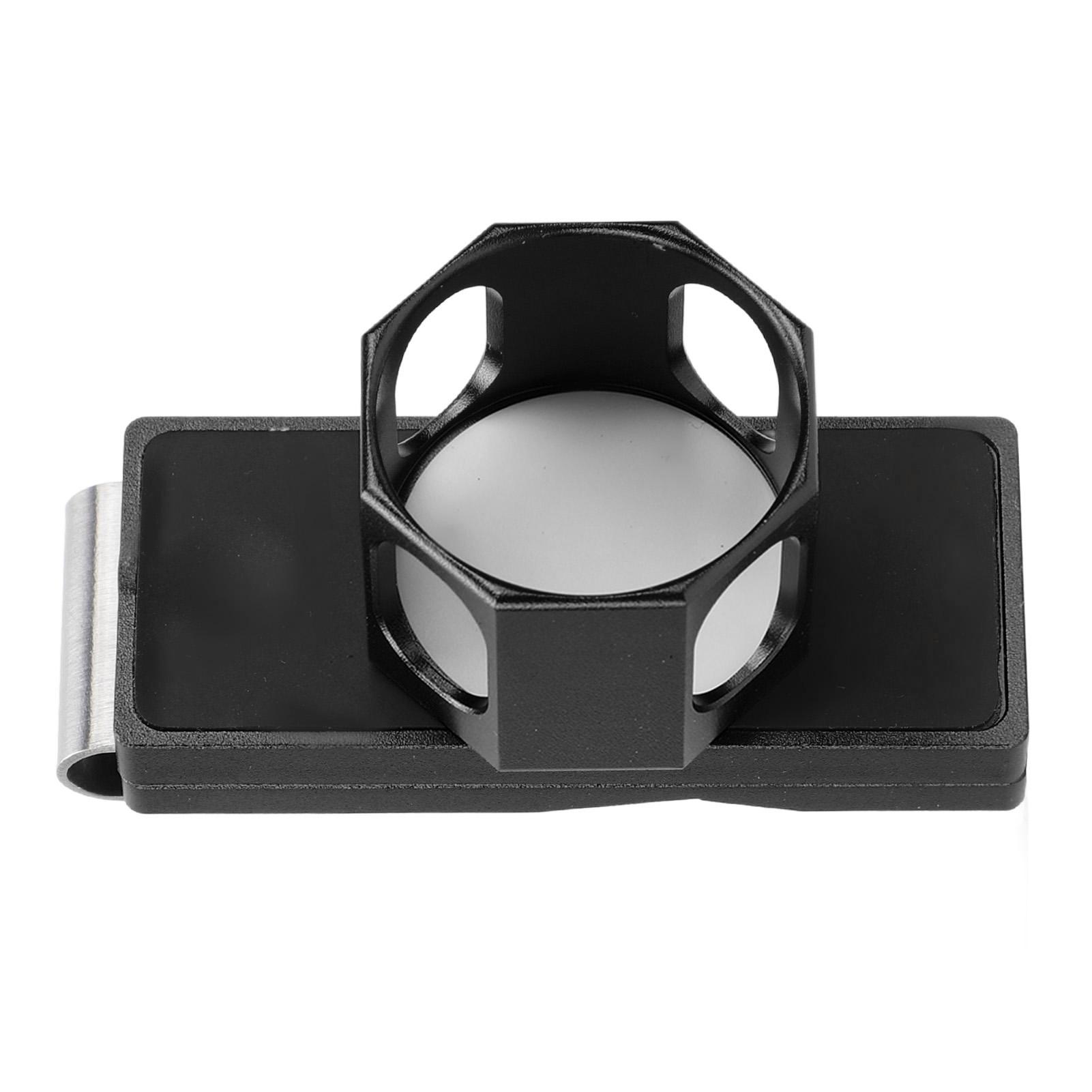 

Billiard Chalk Hold Clip Magnetic Portable Octagonal Inn Round Single Section Pool Cue Chalk Case with Quiet Belt Clip