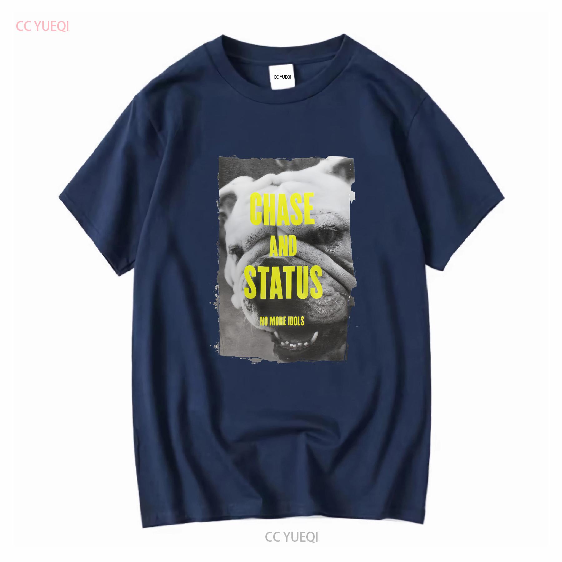 ZheXiong TEE Chase And Status No More Idols Zacht T-shirt lange mouwen vintage Gewassen streetwear Uitgerekt designer kleding Veelzijdige mode L