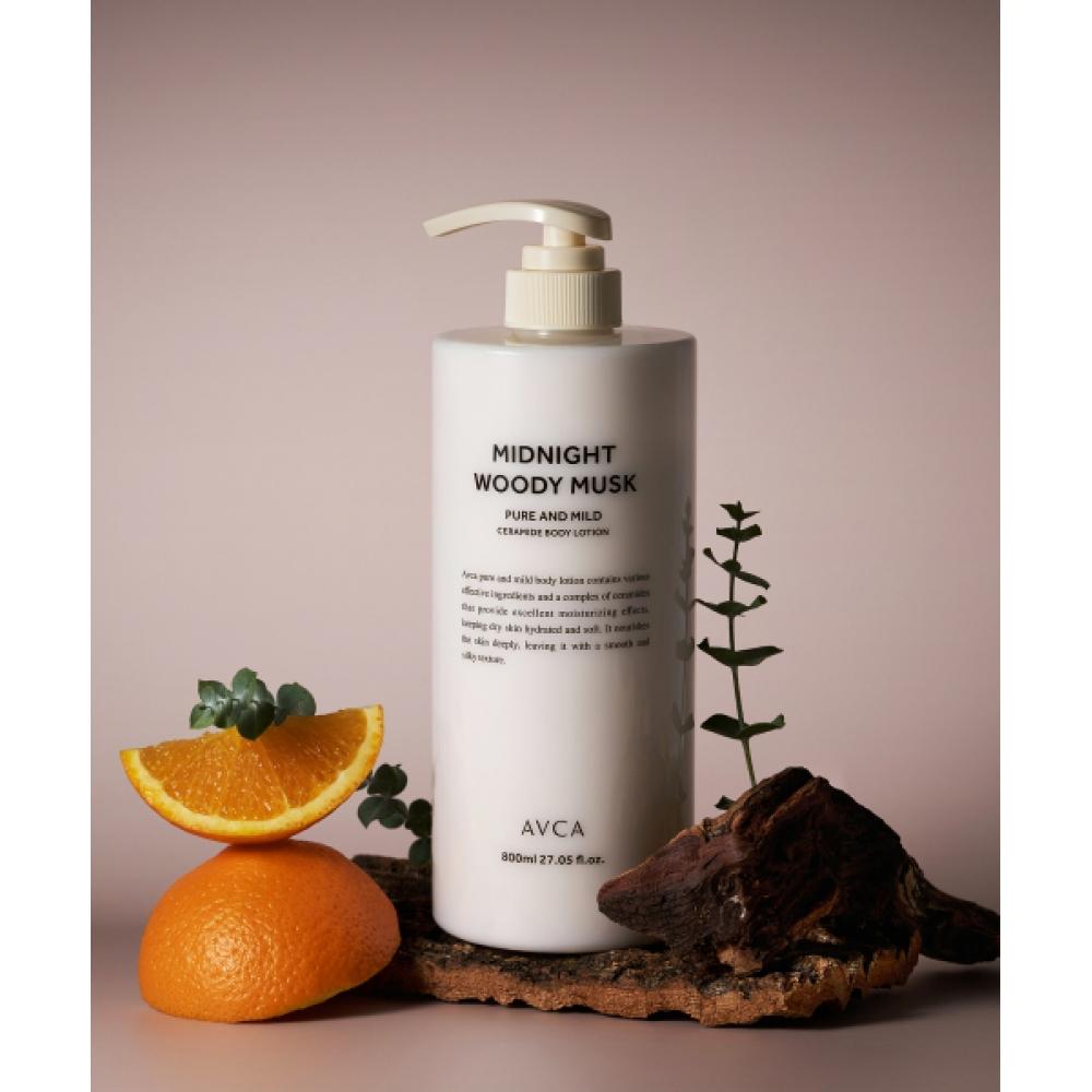 Avca Церамидный лосьон для тела 800 мл Аромат Midnight Woody Musk NONE
