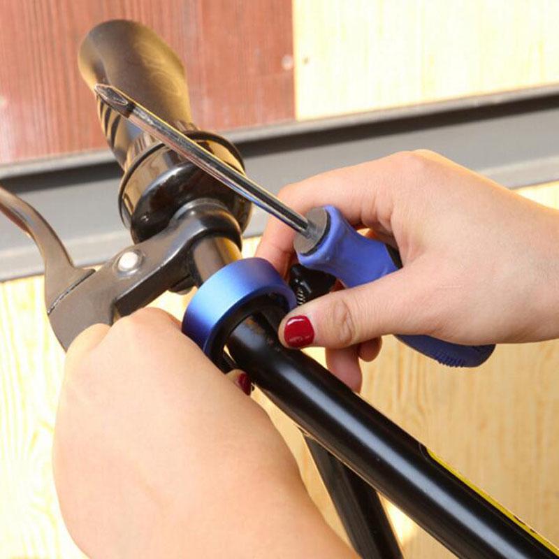 Aluminum Alloy Bicycle Bell Mountain Bike Handlebar Warning Ring Bicycle Horn Security Alarm 0802HY0