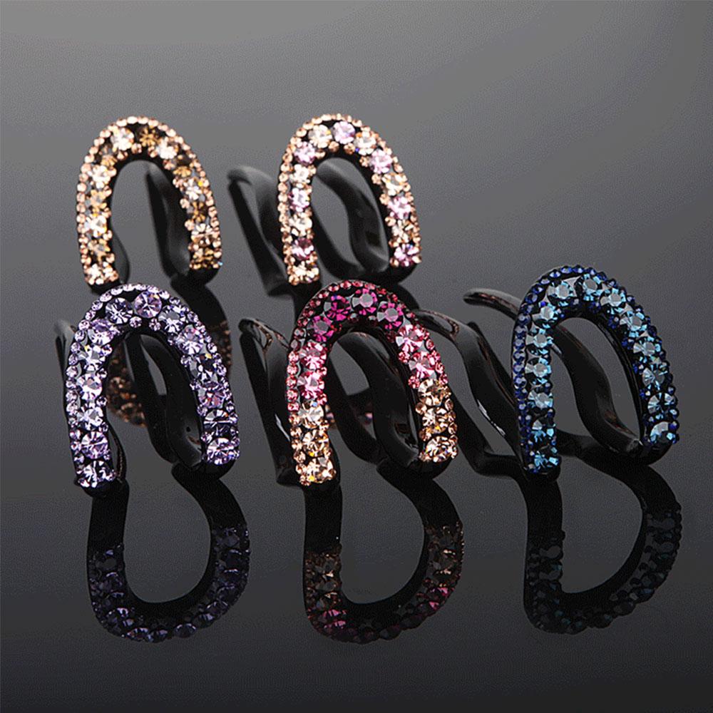 

Women Fixed Hair Hanfu Tools Disk Hair Headwear Hair Stick Hair Accessories U-Shape Hairpin фіолетовий