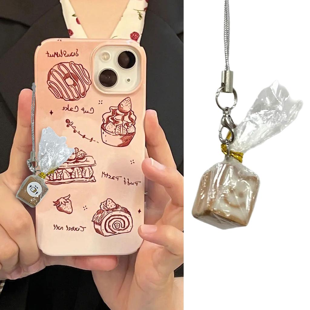 Multifuntional Toast Phone Charm Phone Chain for Everyday Use Suitable for Bag USBs and Phone with Secure Designs