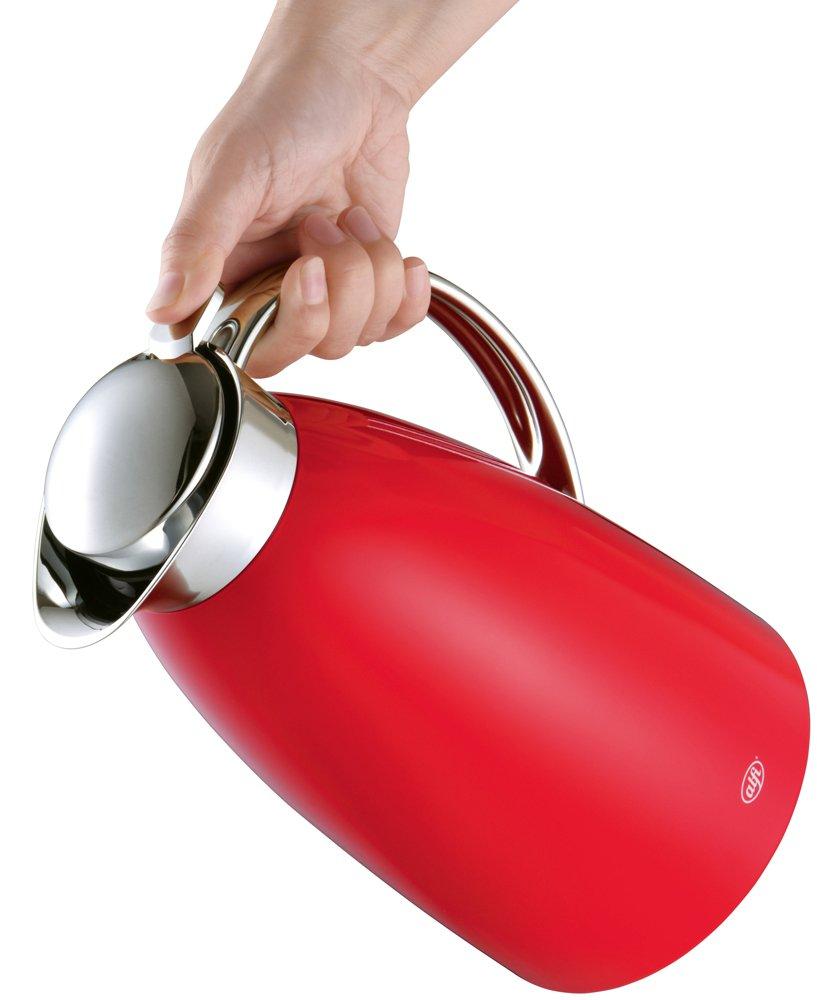 Alfi Stainless Steel Tabletop Pot Gusto Italian Red ITR [Genuine Product] 1.0L AFTF-1000S
