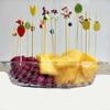 Pack Of 100 User Friendly Bamboos Skewers Camping Utensils For Cocktails Fruit Decorations Wedding Parties Supplies