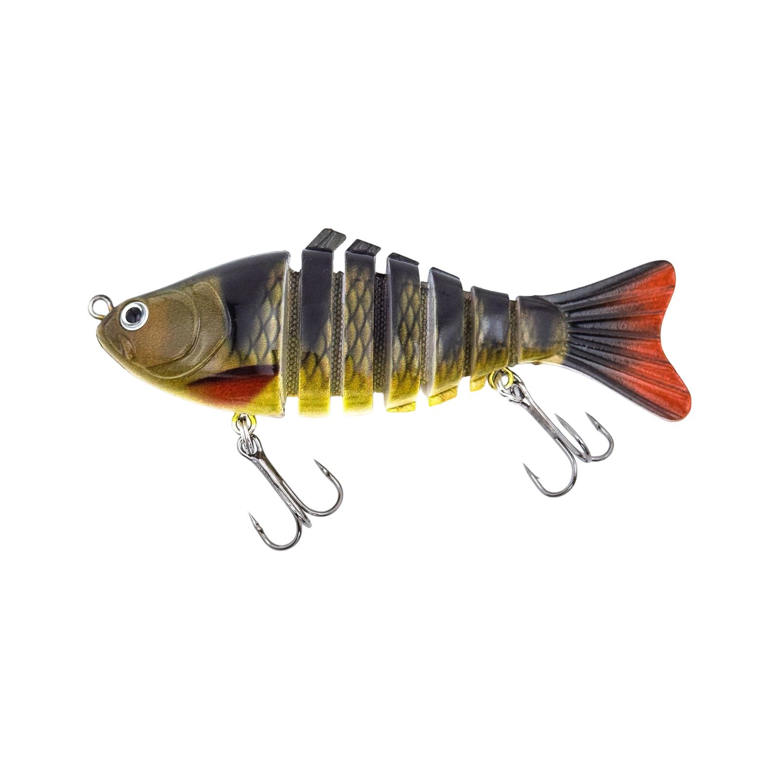 

8-Segment Swimbait | Ultra-Realistic Multi- —Ideal For Bass, , And Trout One Size