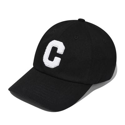COVERNAT [Standard Fit] C Logo B.B. Cap Black CO2506CA01BK