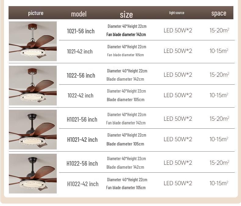 Nordic Retro Inverter Ceiling Fan Light 2025 for Living Room, Bedroom, Restaurant - Chinese Style