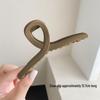Exquisite Acrylic Claw Clip for Thick Hair - Large High-End Shark Hairpin