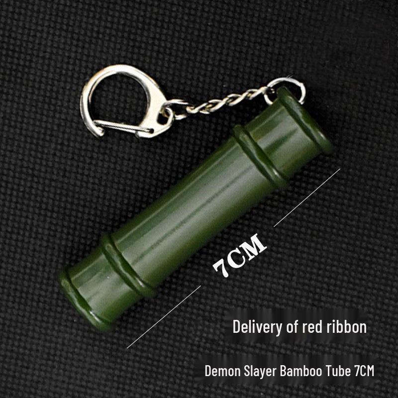 Demon Slayer Tanjiro Giyu Shinobu Nichirin Sword Keychain with Sheath, 17cm Alloy Model