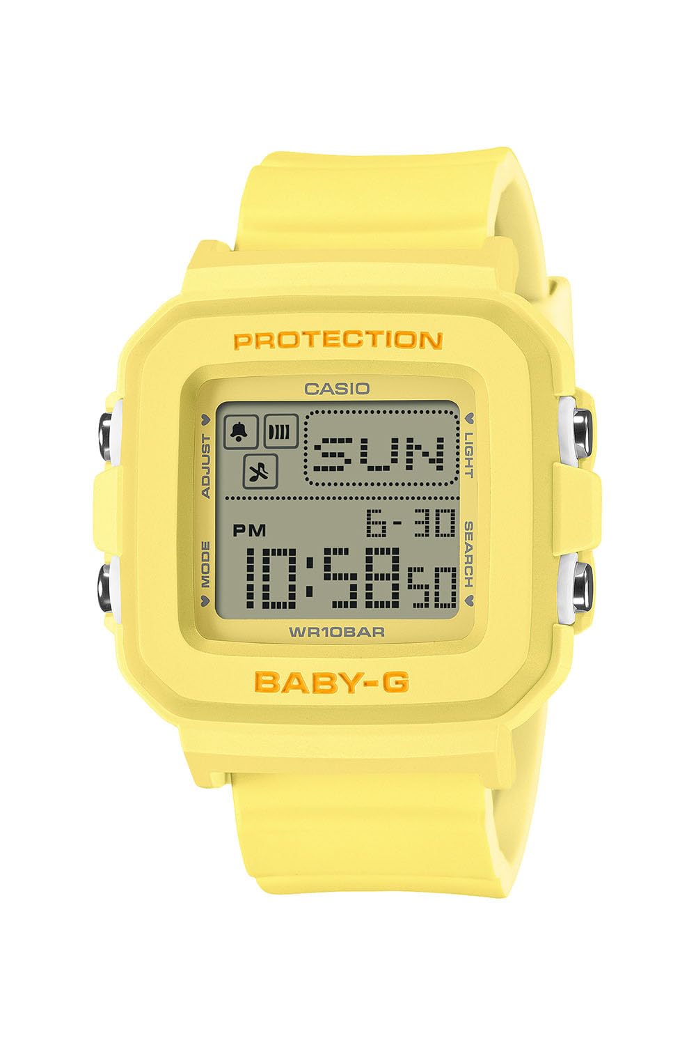 Yellow [Casio] Baby-G+PLUS BGD-10KH-9JR Women s Watch,
