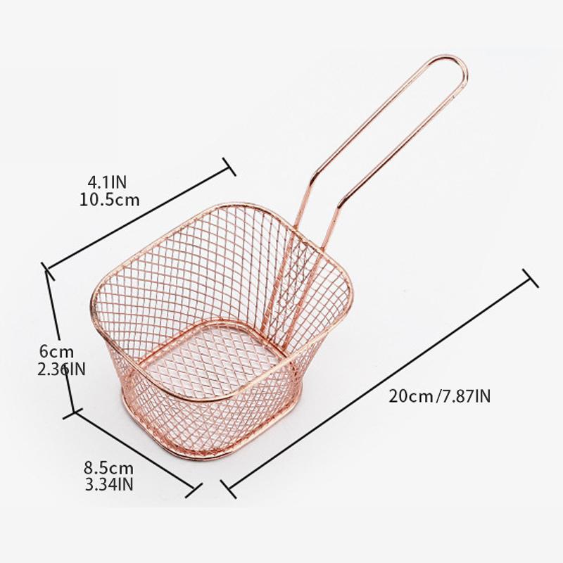 Creative Snack Basket, Restaurant Fried Snack Basket, Large and Small French Fries Basket, Mini Fried Chicken Basket