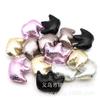 Crown Fabric Patch - Metal Crack Design, PU Cotton Filled, DIY Baby Headband Decoration