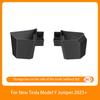 For Tesla Model Y Juniper 2025 TPE Rear Trunk Left Right Side Storage Box Tail Boot Organizer Partition Decoration Accessories