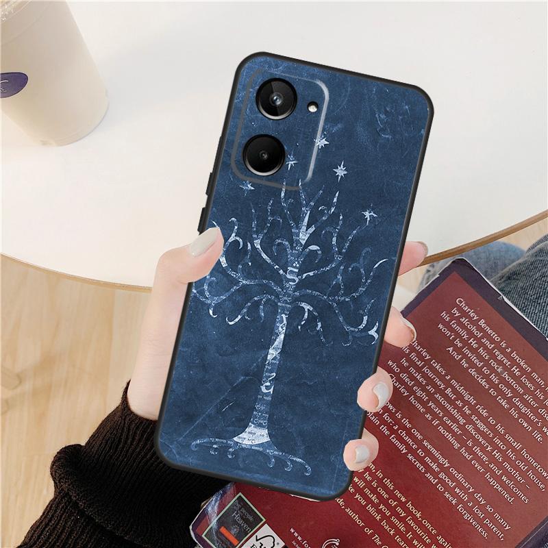 White Tree Of Gondor Case For Realme 14 12 10 11 13 Pro Plus GT 6 6T 5 GT7 Pro C61 C55 C51 C21Y C25S C67 C75 C53