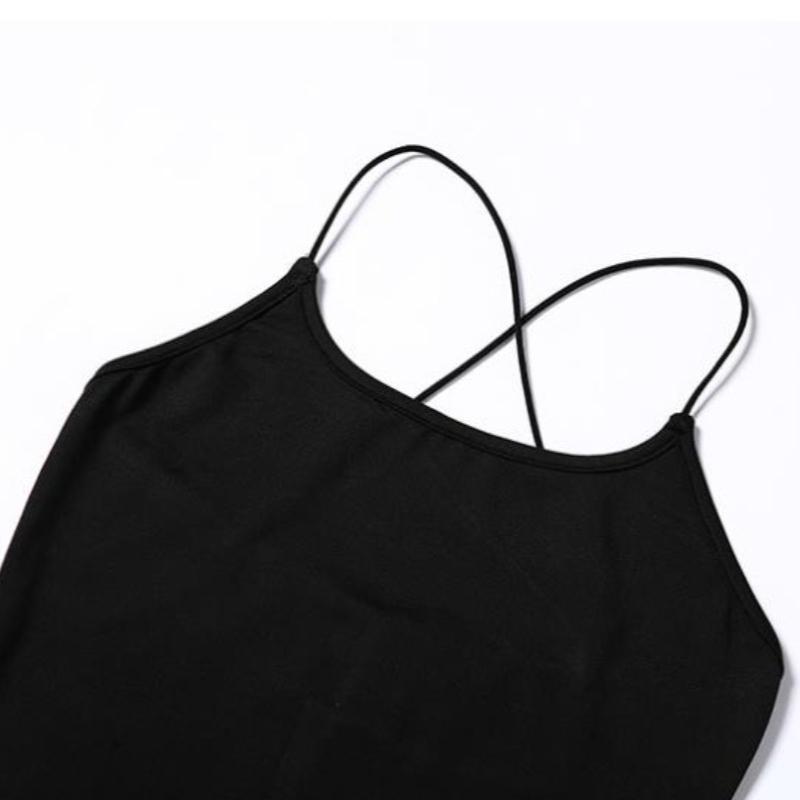 Fashion Street Slim Fit Elegant Sexy Rompers Women Sleeveless Summer Backless Casual Jumpsuits Women Solid Simple Base Ladies Bodysuits New 26181