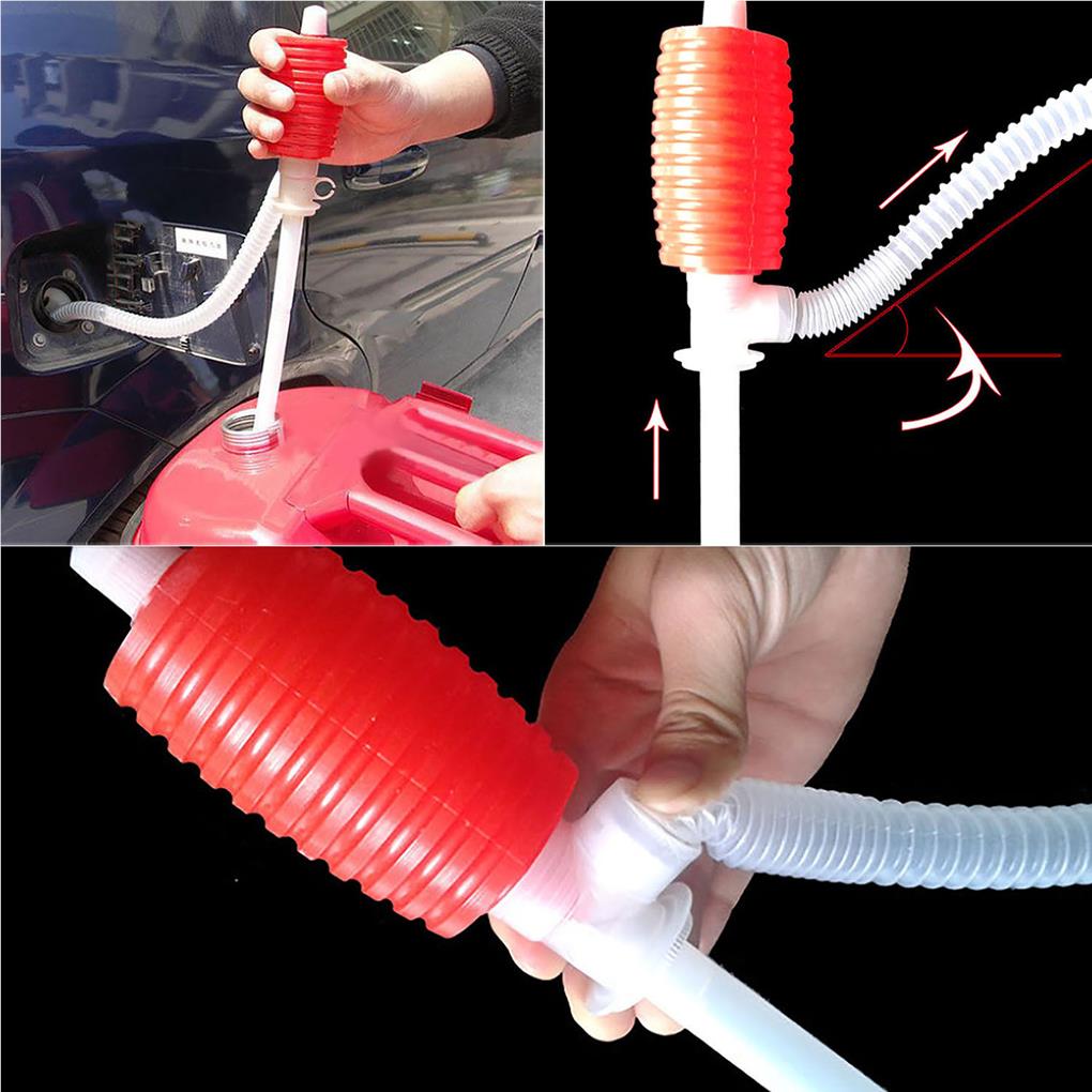 Fuel Changing Pump Vehicle Oil Change Tube Aquarium Saltwater Siphon Vacuum Hose Automotive Automobile Accessories