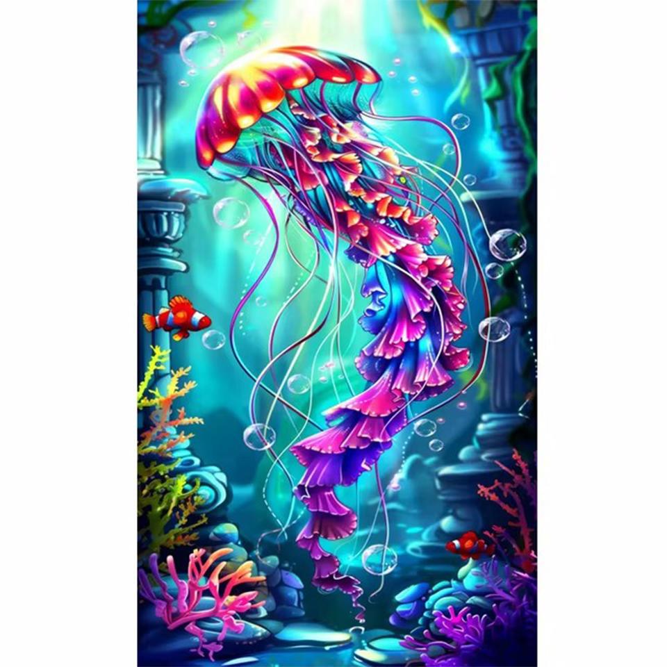 Dream Book 5DDIY Diamond Painting Landscape Diamond Embroidery Cross Embroidery Diamond Art Crystal Home Decoration