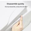 Non-Electric Flushing Bidet Toilet Seat Soft Closing Silence Toilet Seat Cover Manual Control Universal Toilet Seat Lid