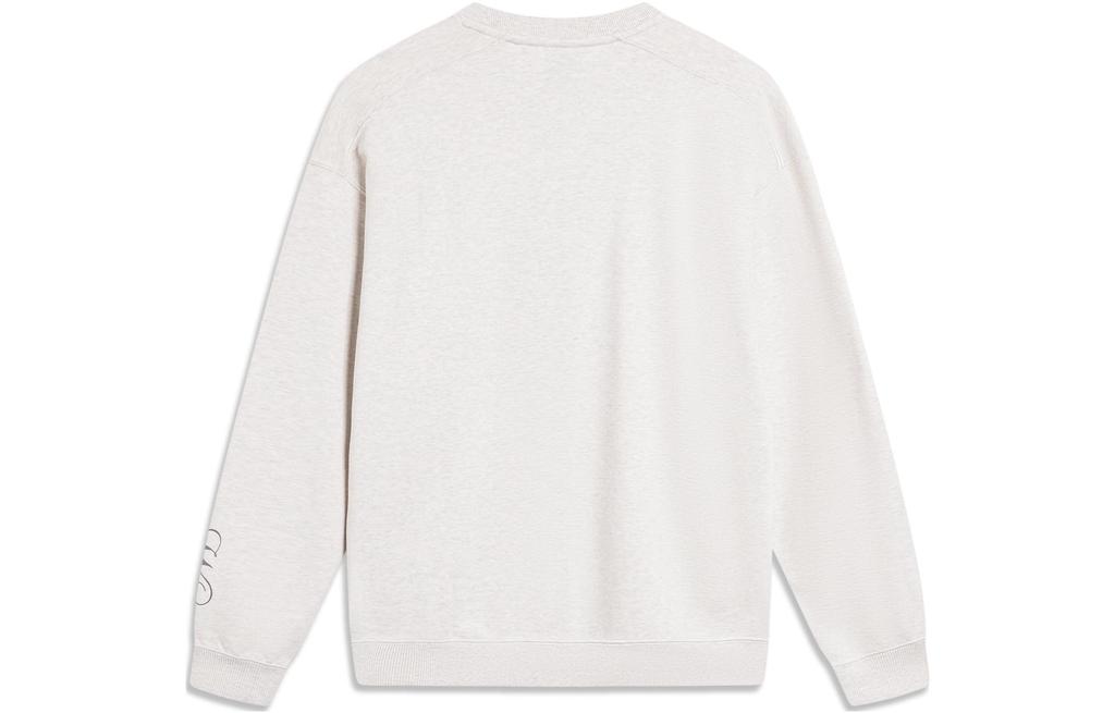Li Ning Sweatshirt Unisex Heather Gray Tile Gray AWDU001-5