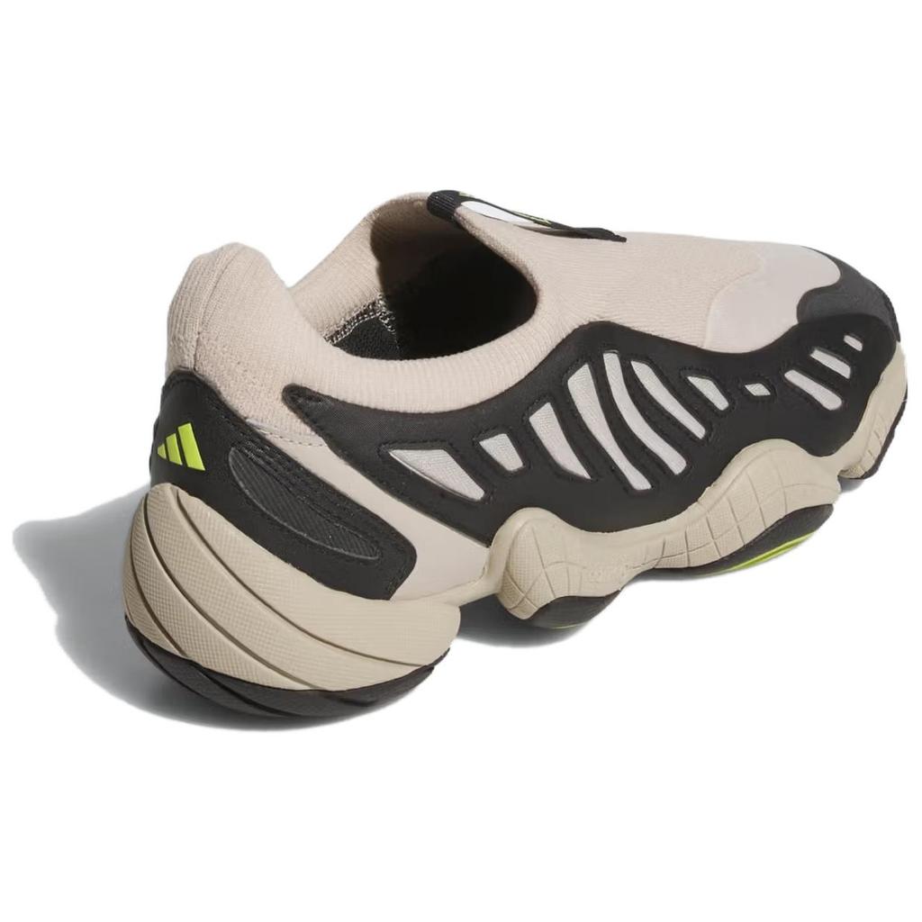 Adidas Intimidation Slip-On Versatile Fashion Durable Low-Top Retro Basketball Shoes Unisex Sneakers Beige JS0824