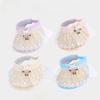 Childrens Summer Sun Hat With Mesh Design And Rabbit Decoration For Outdoor Play