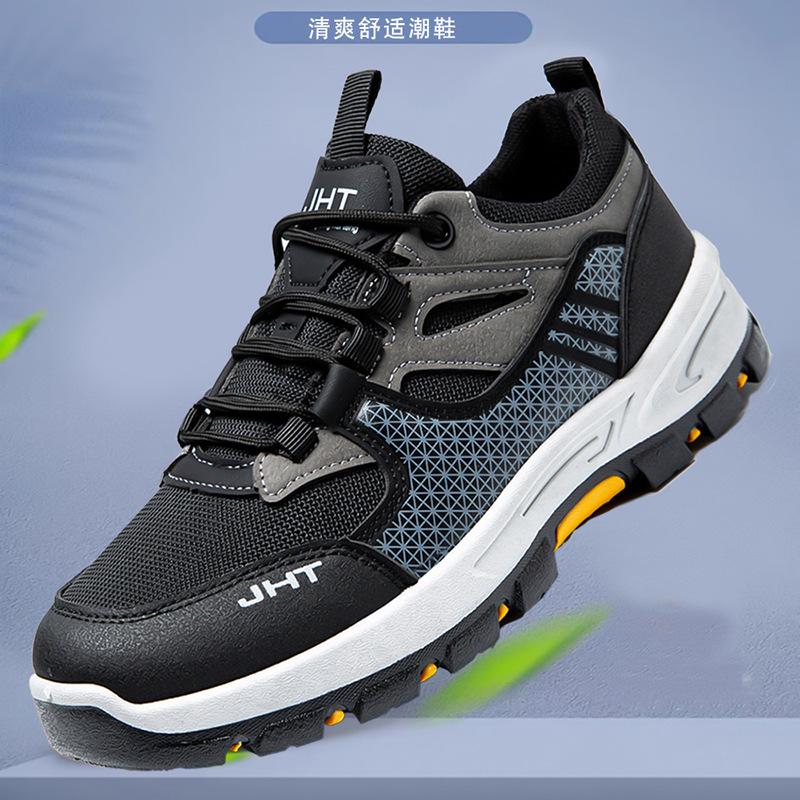 Shoes men's shoes summer breathable outdoor sports shoes foreign trade breathable non-slip commuter shoes fashionable versatile shoes