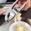 Professional Kitchen Garlic Press Heavy Crush Garlic Soft-Handled Easy To Clean and Highly Durable