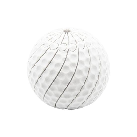 3D Printed Twisting Sports Ball, Stress Relief Slippery Football Baseball Tennis Golf Basketball Toy, Articulated Spiral Rotating Fidget Ball Desk Toy