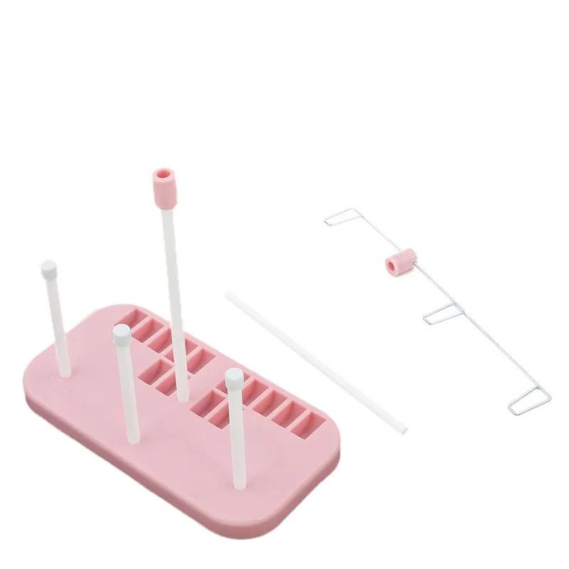 Thread 3 Spool Holder Stand Rack Sew Quilting For Home Sewing Machine Sewing Thread Organizer Spool Stand Holder