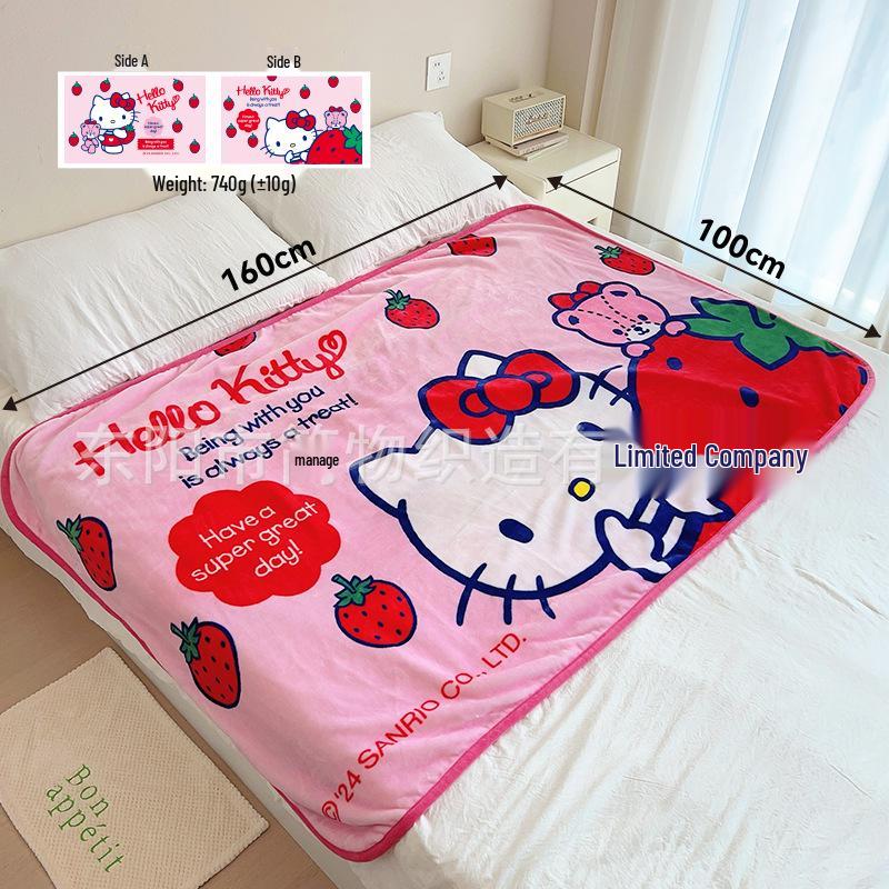 

Sanrio Hello Kitty Summer Cool Quilt Blanket for Office Nap & Kids Style