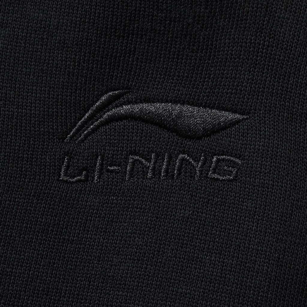 Li Ning Daily Prosperity Series CNY Birth Year Casual Versatile Mid-Waist Knitted Sports Pants Women pants Black AKLV104-1