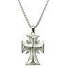 Trendy Luminous Cross Necklace - Men's European & American Hip Hop Street Style