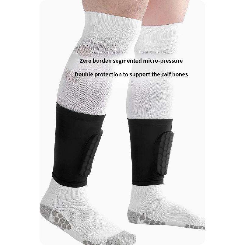 Mini Football Shin Guard Covers - Built-in Mini Shin Guard Covers, Suitable for Men, Women and Teenagers - Small Shin Guards