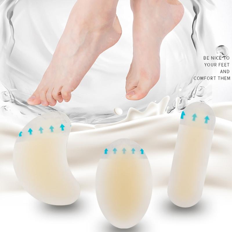 

36Pcs Blister Plasters Invisible Hydrocolloid Gel Blister Bandages Blister Cushion Pad For Heel Foot Toe And Guard Skin