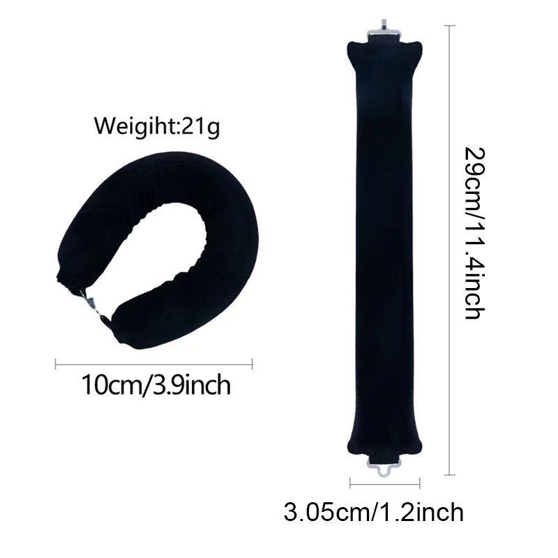 Hitzefreier 3 cm Schlaffreundlicher Lockenstab mit Haarsicherer Schnalle