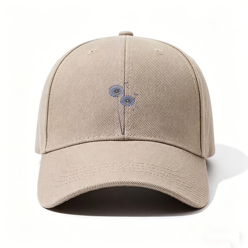 Christian Daisy GOD Print Baseball Cap Adjustable Polyester Casual Outdoor Summer Spring Hat