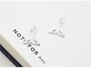 Jiudai S925 Sterling Silver Mermaid Tail Charm Necklace & Bracelet Beads