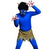 Clearstone Scary Blue Oni Cosplay Costume for Halloween and Setsubun Men's