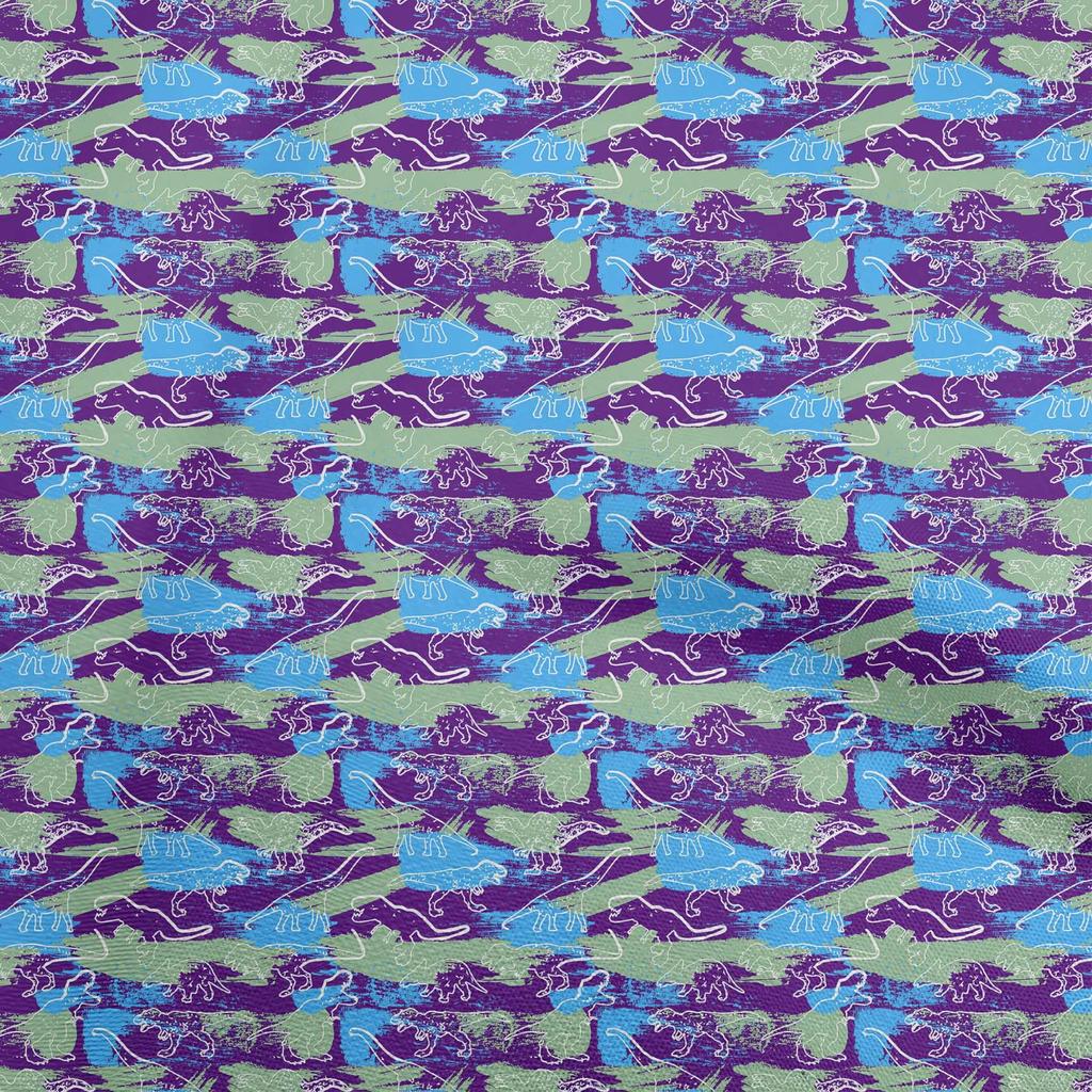 oneOone Cotton Flex Blue Fabric Abstracts Quilting Supplies Print Sewing Fabric By The Yard 40 Inch