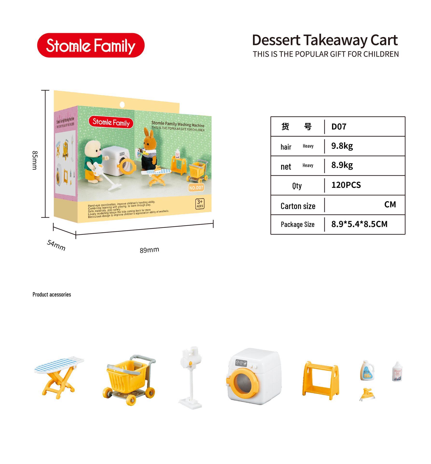 Миниатюрный игровой домик «Лесная вилла» с подсветкой - Подарочный набор для маленькой девочки