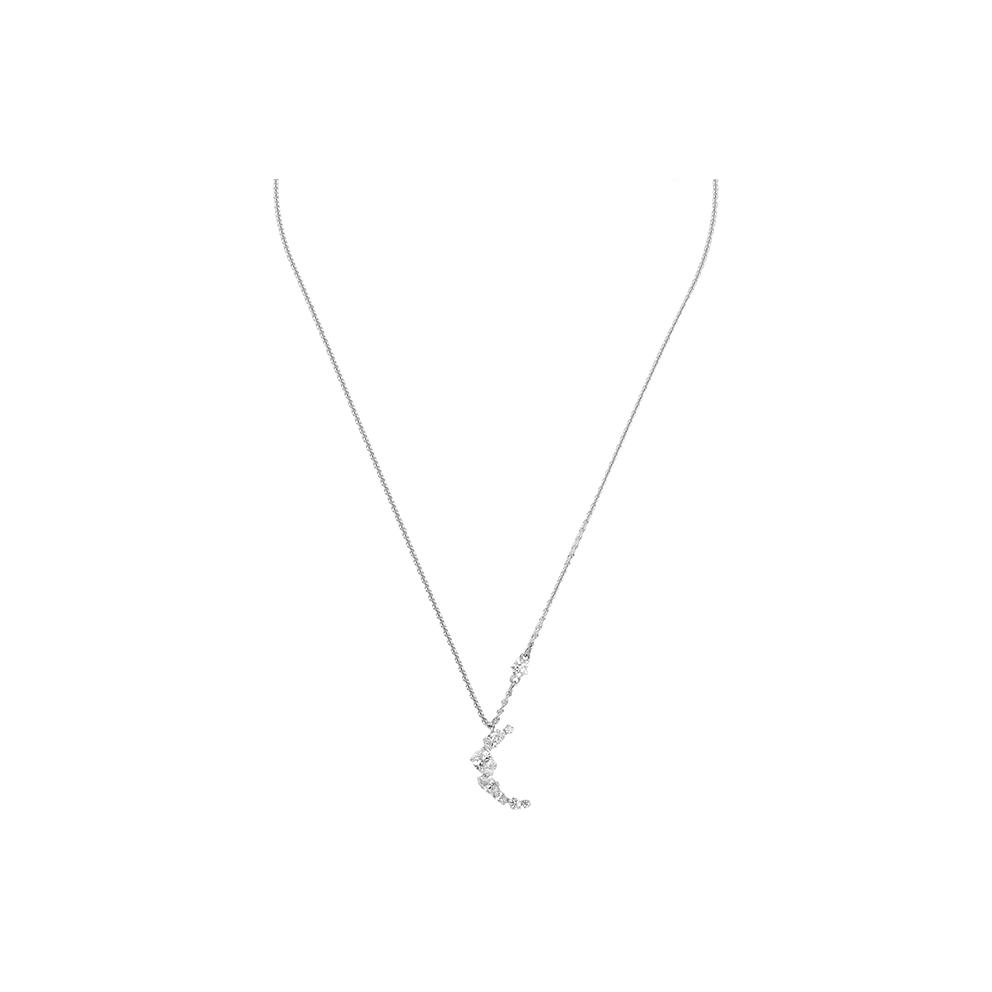 

Swarovski Penélope Cruz Moonsun Moon Pendant Necklace Women necklace Silver 5508442 Box+Shopping Bag