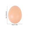 10/20PCS Plastic Fake Egg Easter Hens Hatch Nest Eggs DIY Painting Craft Kids Educational Toy Gift 2024 Spring Home Decoration