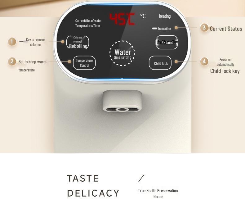 Zemkon Electric Kettle: Constant Temperature, Fully Automatic, Multifunctional Insulated Hot Water Dispenser, Germany.