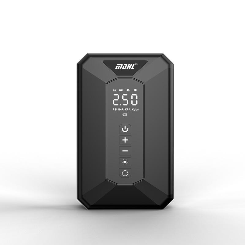 Smart Portable Air Pump & Flashlight: High-Voltage, Fast Charging, Wireless Digital Display for Cars & Travel