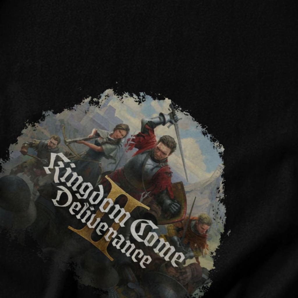 T-shirt Homme Kingdom Come Deliverance Été Y2K T-shirts Graphiques Hauts Unisexes T-shirts